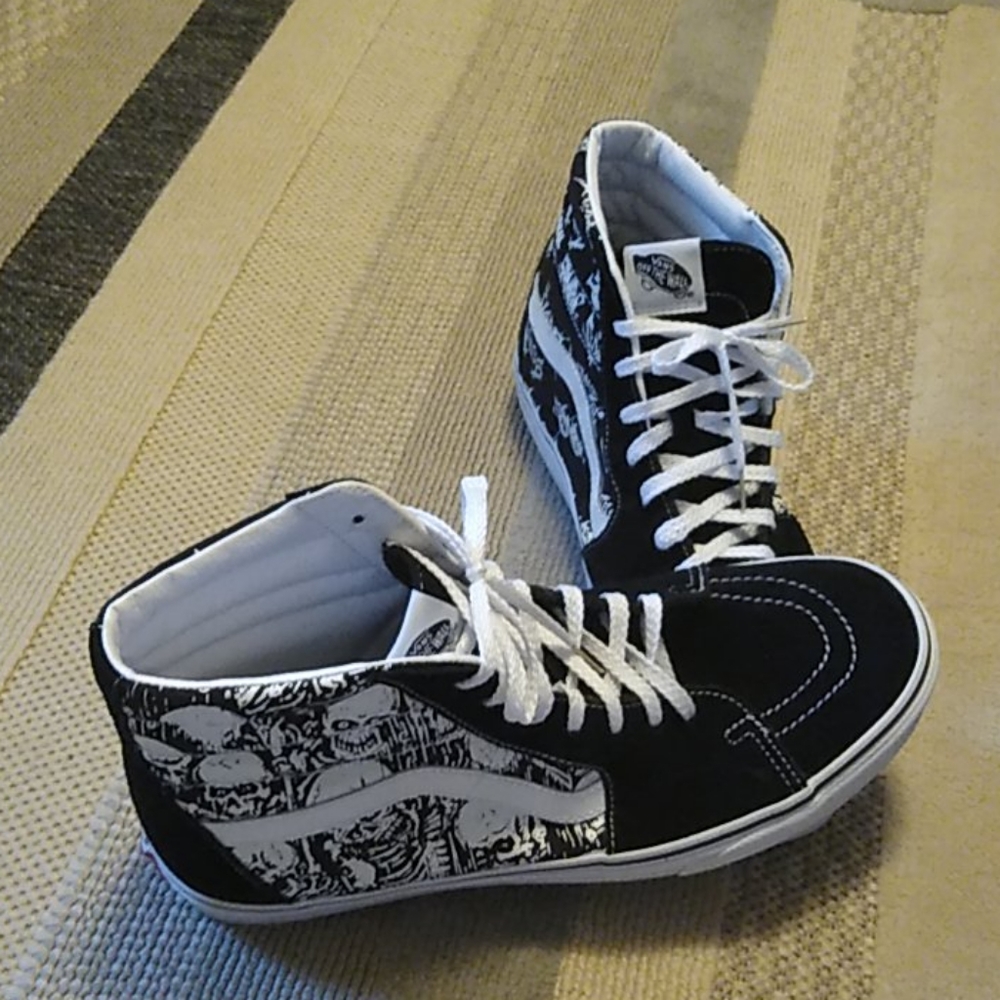 Vans  high top.